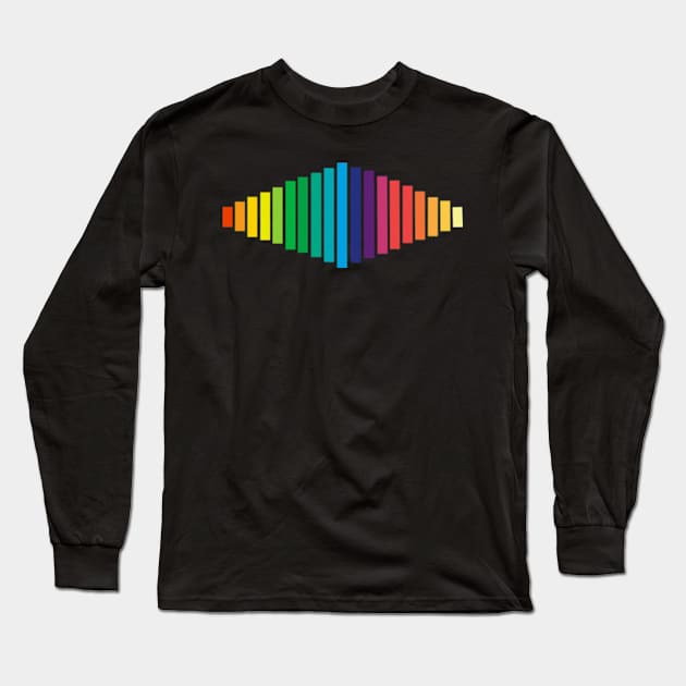 Geometric minimalist landscape Long Sleeve T-Shirt by SAMUEL FORMAS